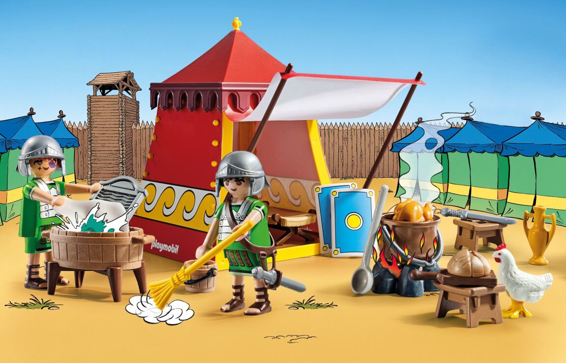 Playmobil Asterix: Η Σκηνή Των Λεγεωνάριων (71829) (4)