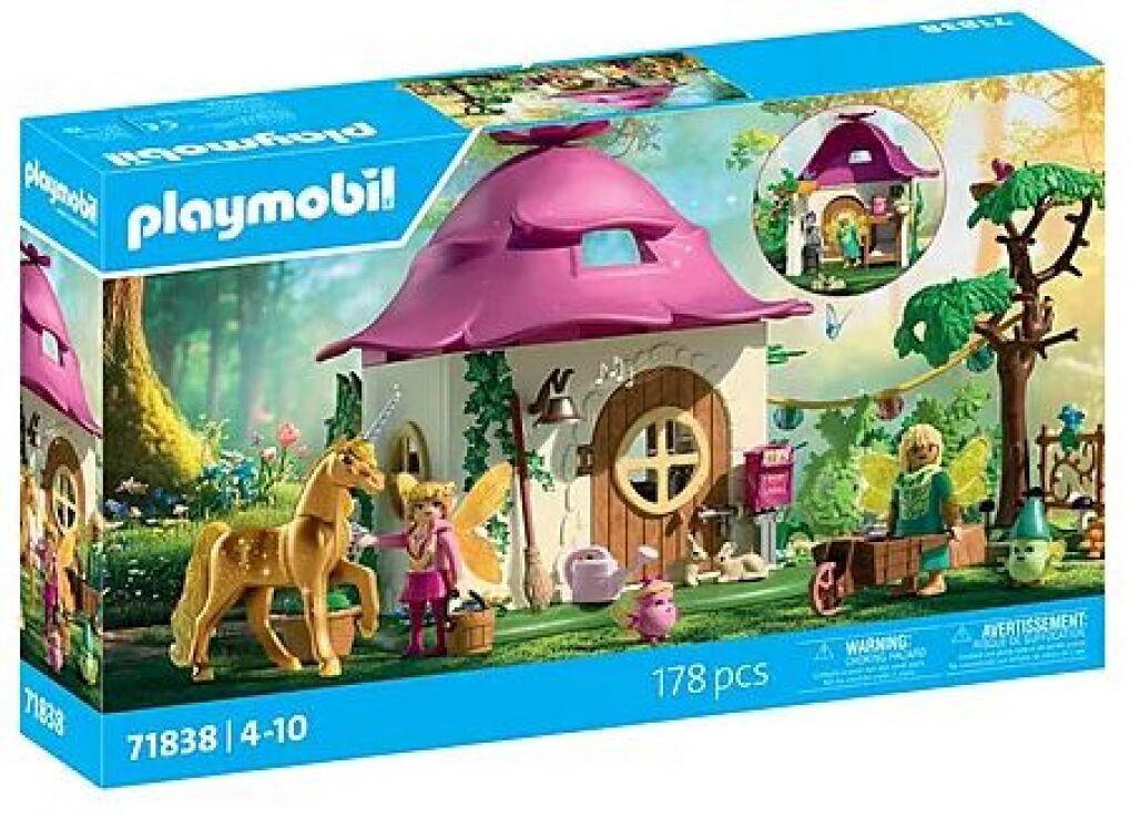 Playmobil Νεραϊδόσπιτο Και Μονόκερος (71838) (1)