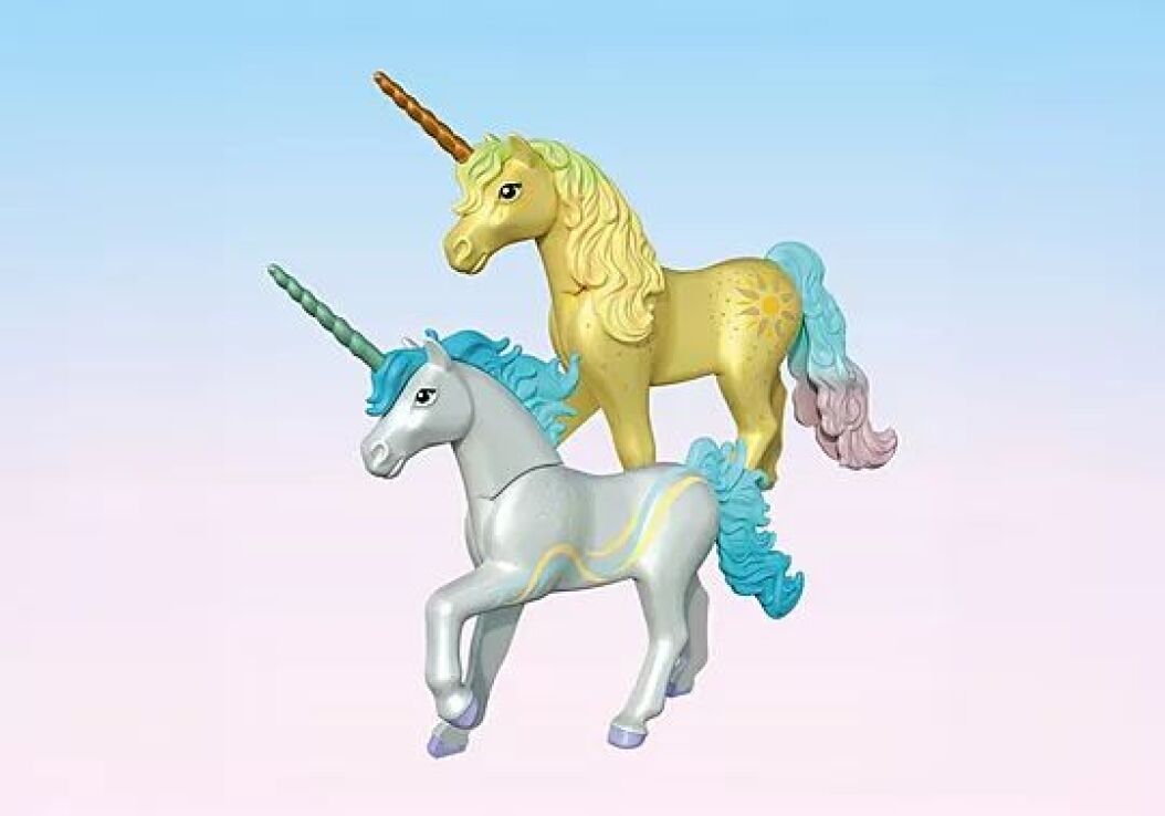 Playmobil Μονόκερος Με Πολύχρωμη Χαίτη Και Νεράϊδα (71840) (4)