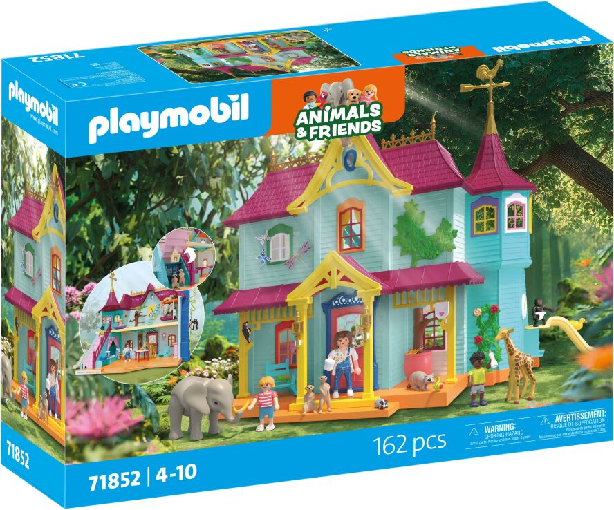 Playmobil Έπαυλη Ζώων Animals & Friends (71852) (1)