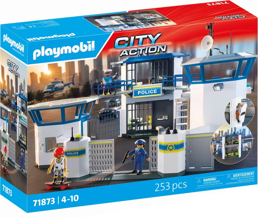 Playmobil Αρχηγείο Αστυνομίας (71873) (1)