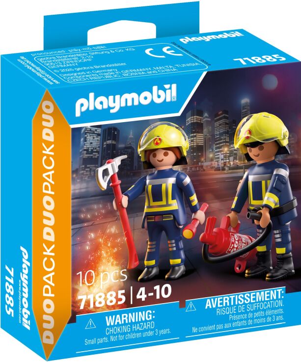 Playmobil Duo Pack Πυροσβέστες (71885) (1)