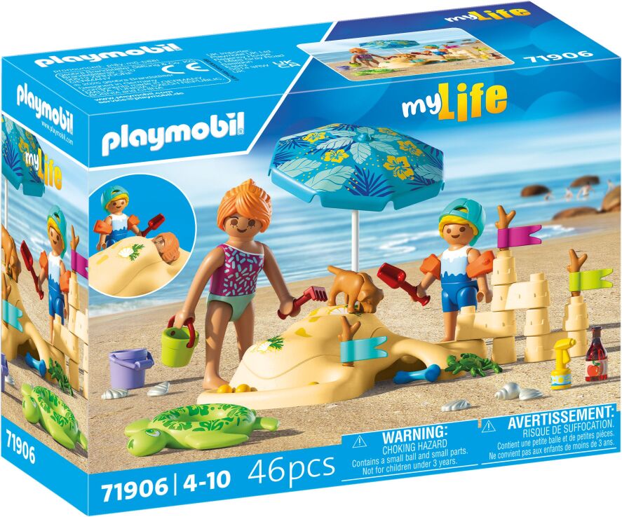 Playmobil Μαμά Και Παιδάκι Στην Παραλία (71906) (1)