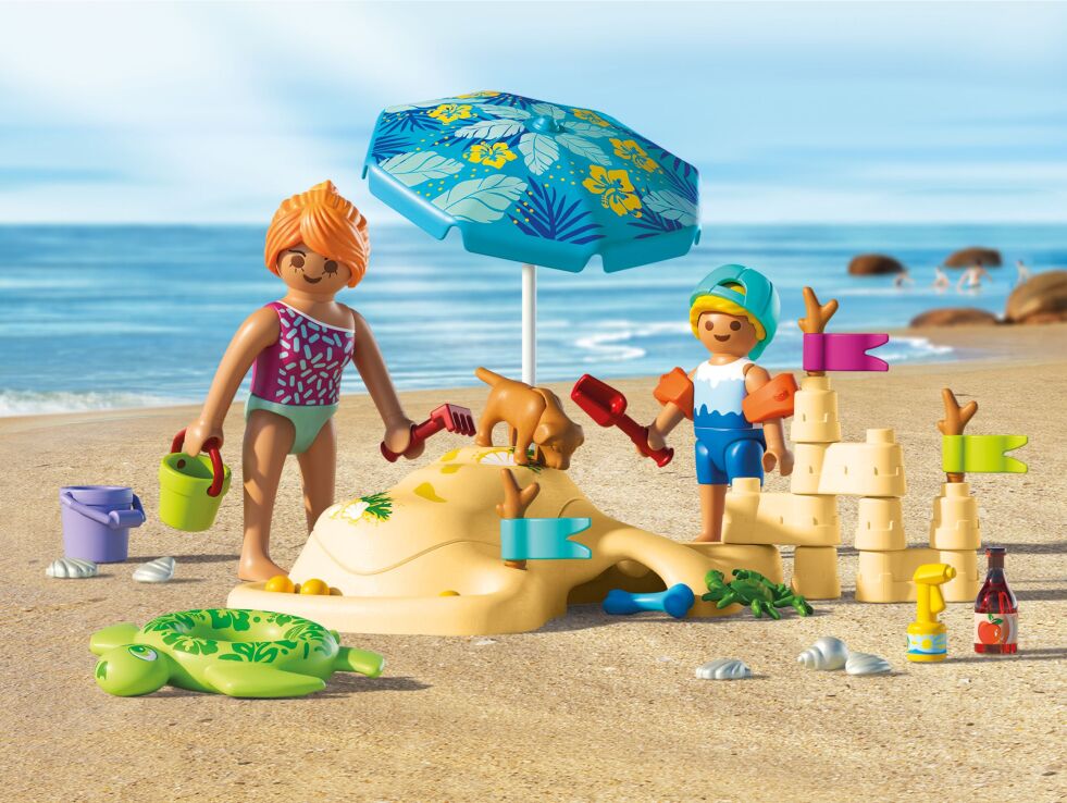 Playmobil Μαμά Και Παιδάκι Στην Παραλία (71906) (4)