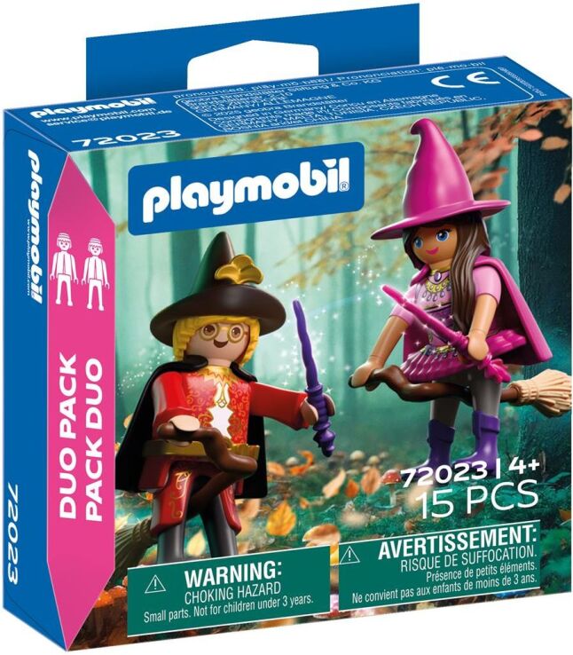 Playmobil Duo Pack Μάγος & Μάγισσα (72023) (1)