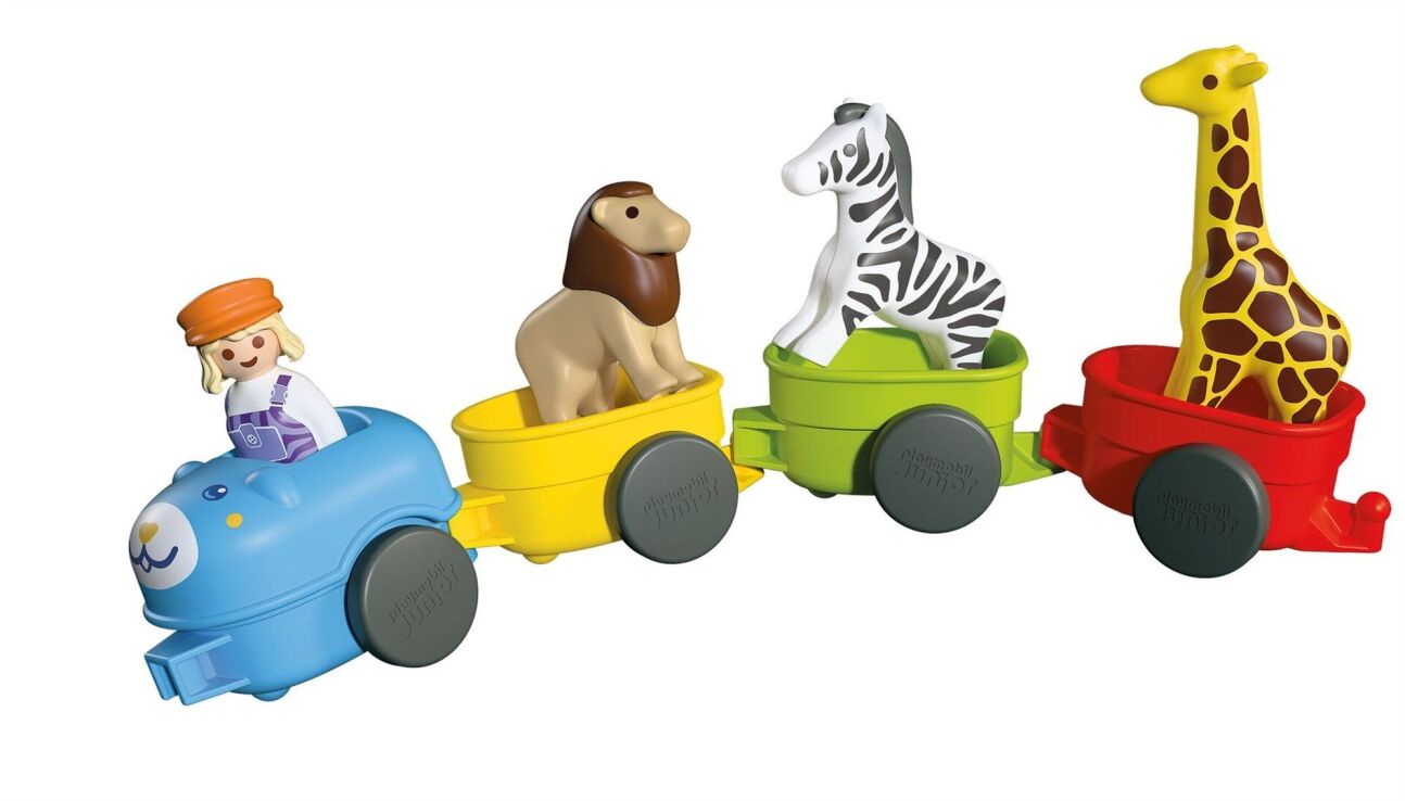 Playmobil Junior Τρένο Με Ζωάκια (72084) (0)