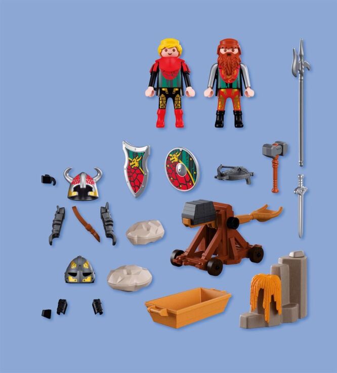 Playmobil Καταπέλτης Ιπποτών Δράκου (72117) (2)
