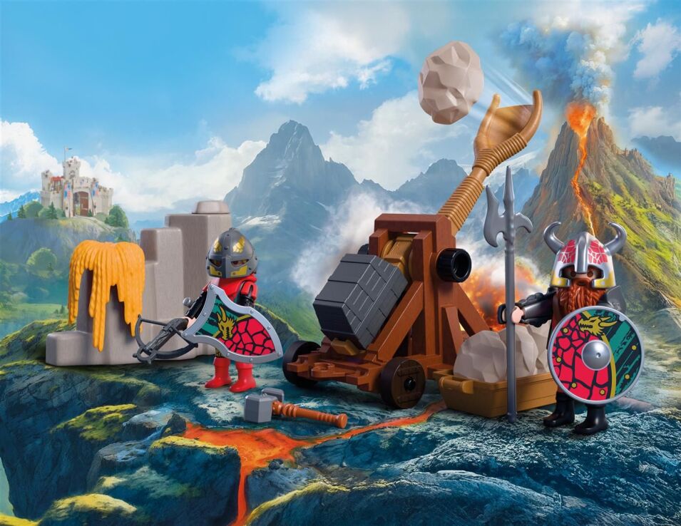 Playmobil Καταπέλτης Ιπποτών Δράκου (72117) (4)