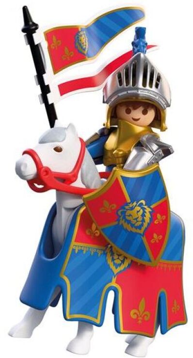 Playmobil Αρχηγός Λεοντόκαρδων Ιπποτών Με Άλογο (72119) (0)
