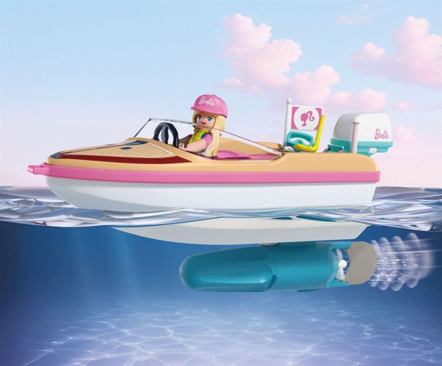 Playmobil Barbie:Ταχύπλοο Σκάφος (72122) (4)