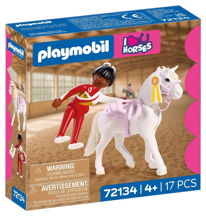 Playmobil Νικητής Ακροβατικής Ιππασίας (72134) (1)