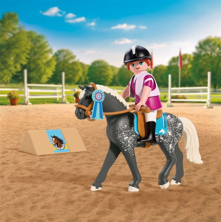 Playmobil Αναβάτρια Υπερπήδησης Εμποδίων (72135) (2)