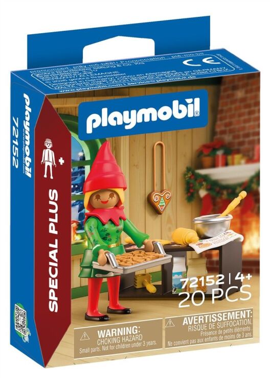 Playmobil Special Plus Ξωτικό Χριστουγέννων Με Μπισκότα (72152) (1)