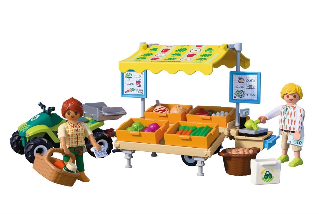 Playmobil Υπαίθριος Πάγκος Λαχανικών (72164) (0)