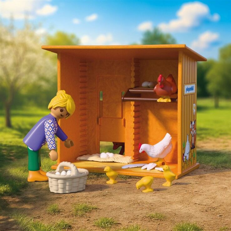 Playmobil Κοτέτσι Με Αλεπού (72168) (4)