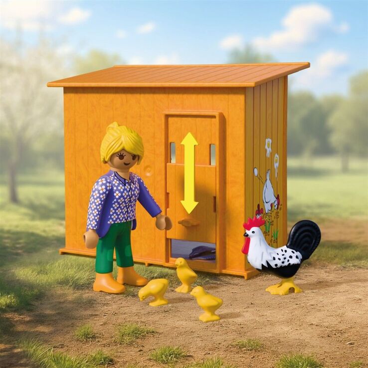 Playmobil Κοτέτσι Με Αλεπού (72168) (5)