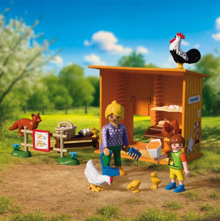 Playmobil Κοτέτσι Με Αλεπού (72168) (6)