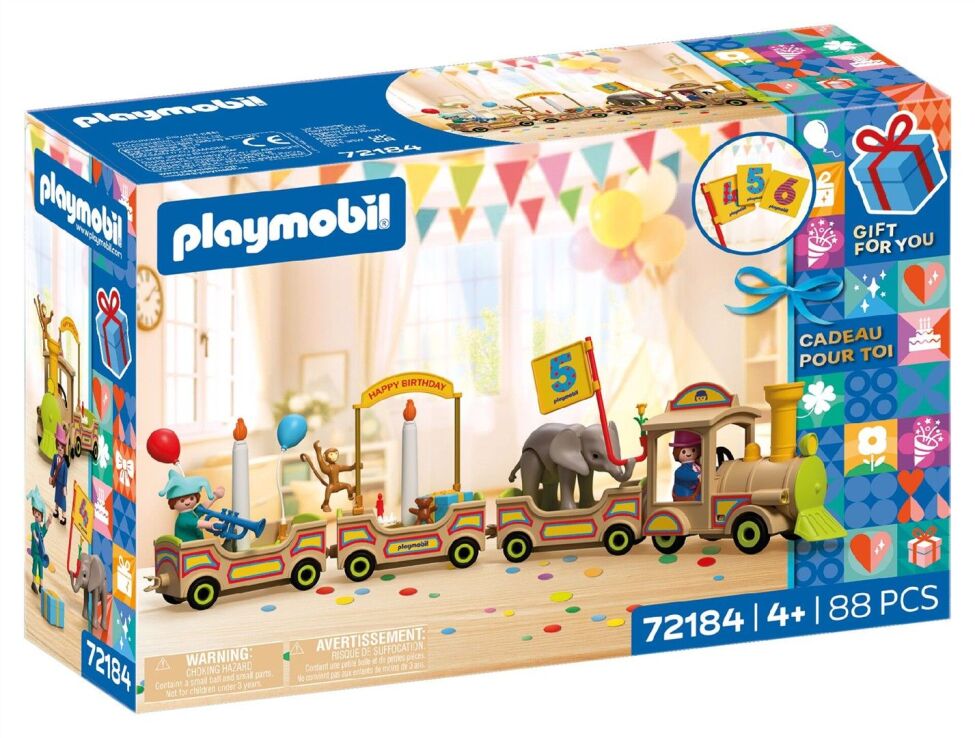 Playmobil Gift Set "Τρενάκι Γενεθλιών" (72184) (1)