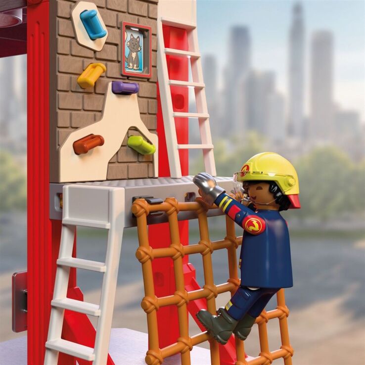 Playmobil Πυροσβεστικός Σταθμός (72191) (5)