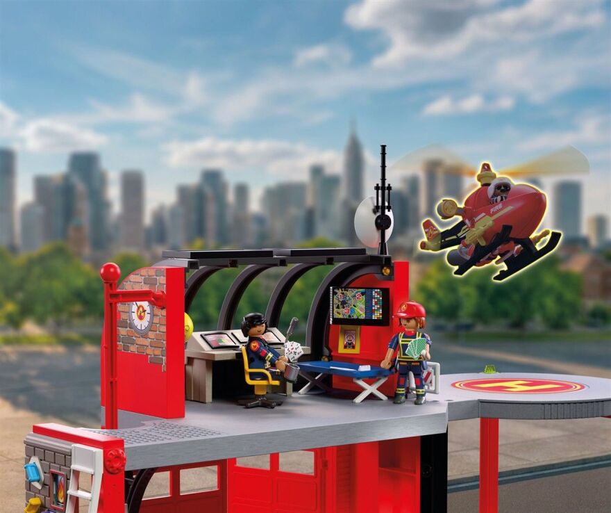 Playmobil Πυροσβεστικός Σταθμός (72191) (6)