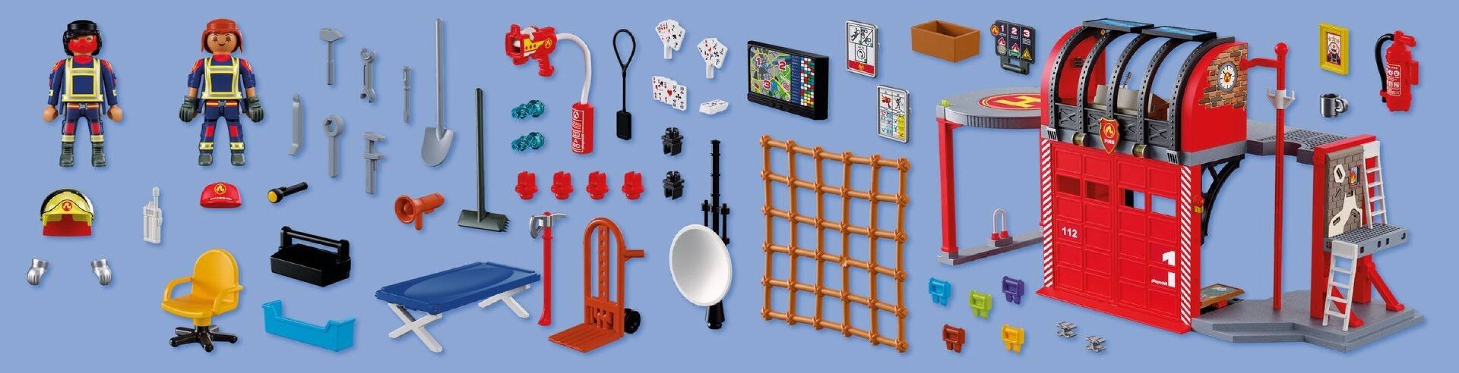 Playmobil Πυροσβεστικός Σταθμός (72191) (7)