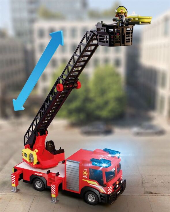 Playmobil Πυροσβεστικό Όχημα Με Σκάλα & Καλάθι (72192) (4)