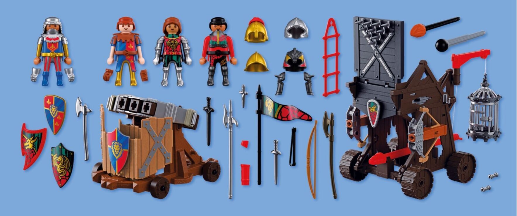 Playmobil Πολιορκητικός Πύργος Ιπποτών Δράκου (72210) (6)