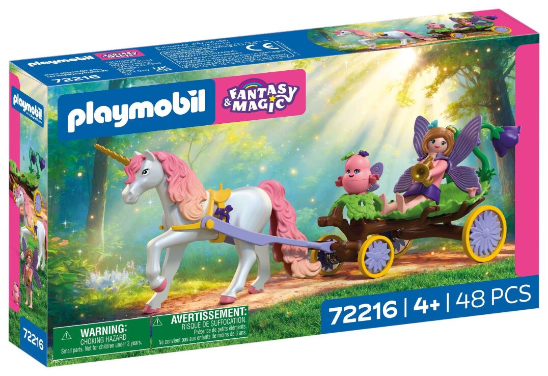 Playmobil Νεράιδα Με Άμαξα Μονόκερου (72216) (1)