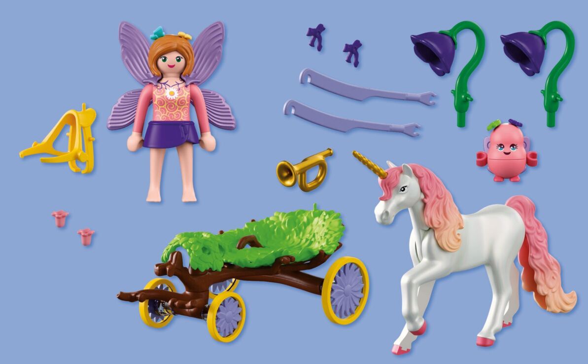 Playmobil Νεράιδα Με Άμαξα Μονόκερου (72216) (4)