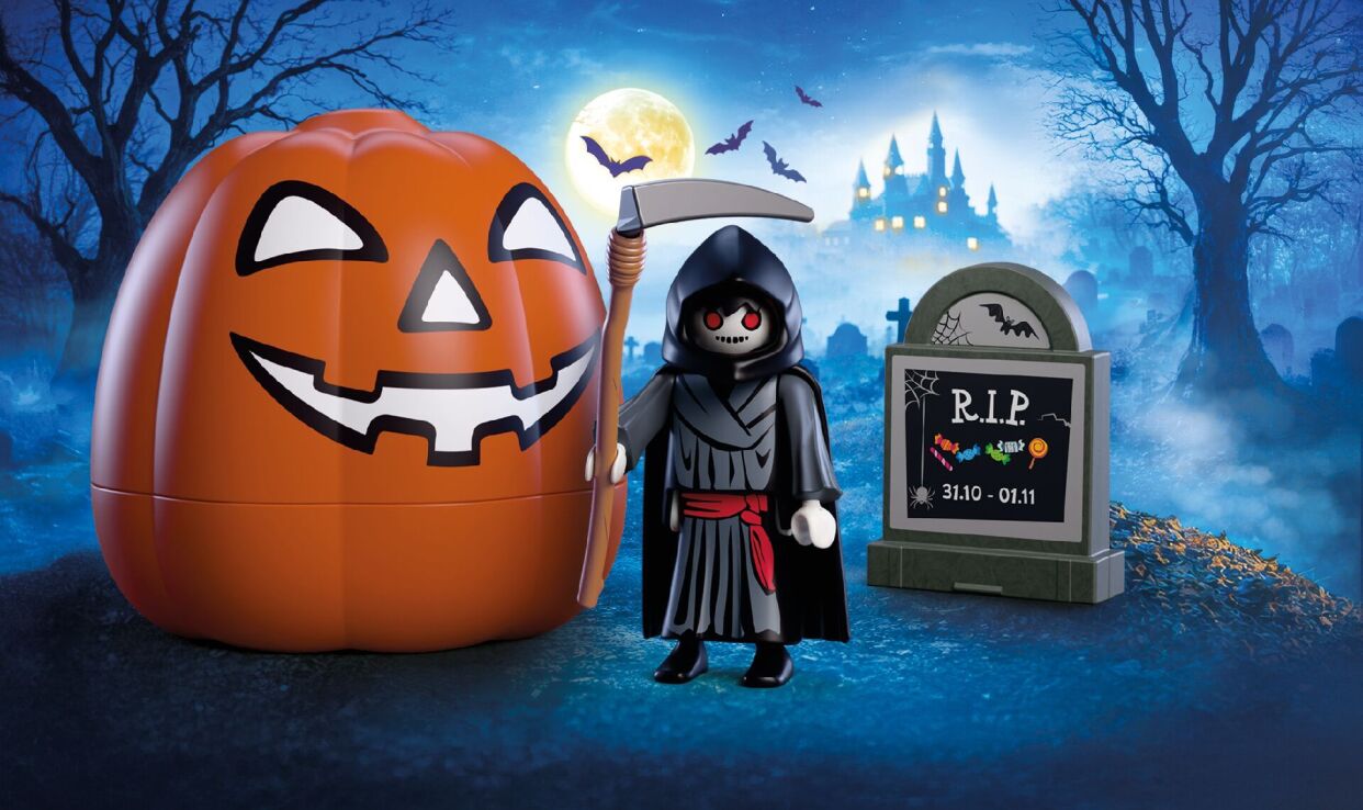 Playmobil Halloween Χάρος Με Δρεπάνι (72357) (4)