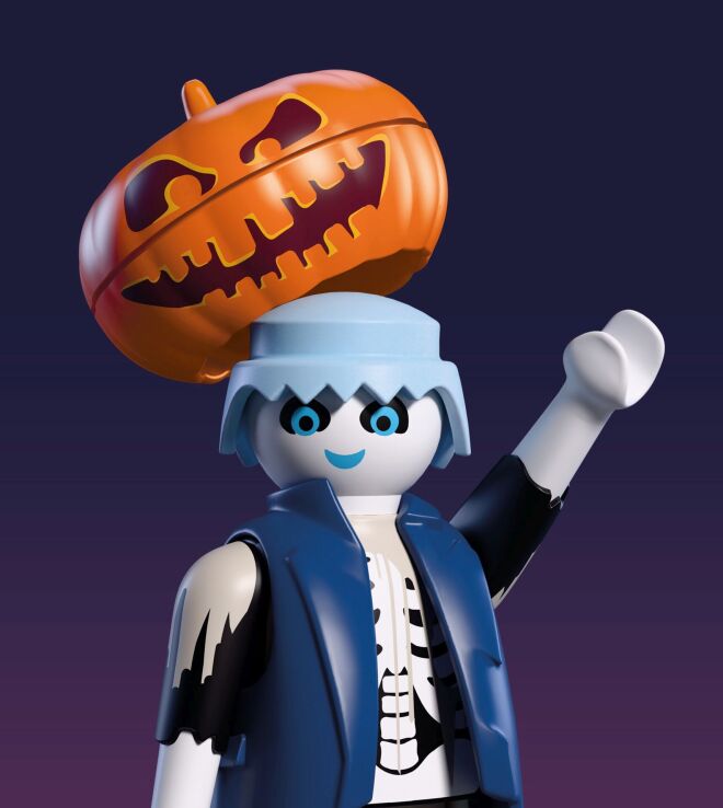 Playmobil Halloween Mr Κολοκύθας (72358) (2)
