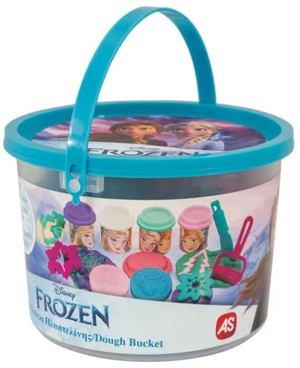 Frozen Κουβαδάκι Με 4 Βαζάκια Πλαστελίνης Και 8 Εργαλεία (1045-03602) (1)