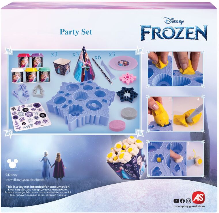 Frozen Πάρτυ Σετ Πλαστελίνης (1045-03619) (4)