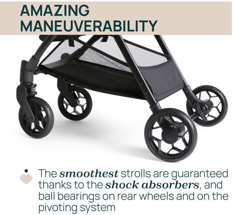 Chicco Καρότσι Urbino Black (O06-87138-95) (2)