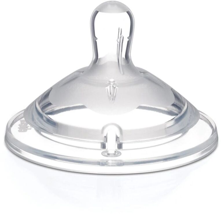 Chicco Θηλή Σιλικόνη Natural Feeling Γρήγορη Ροή 6+Μηνών 2Τμχ (B50-81047-20) (1)