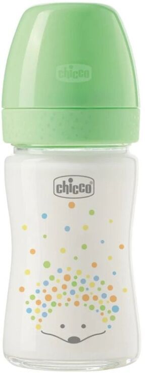 Chicco Μπιμπερό Γυάλινο Perfect Easy Σκαντζοχοιράκι 150ml 0m+ (A50-20251-30) (0)