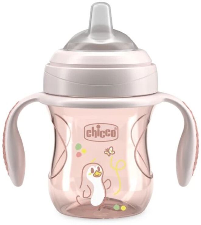 Chicco Κύπελλο Transition 4+ Μηνών Natural Ροζ (F04-06911-15) (0)