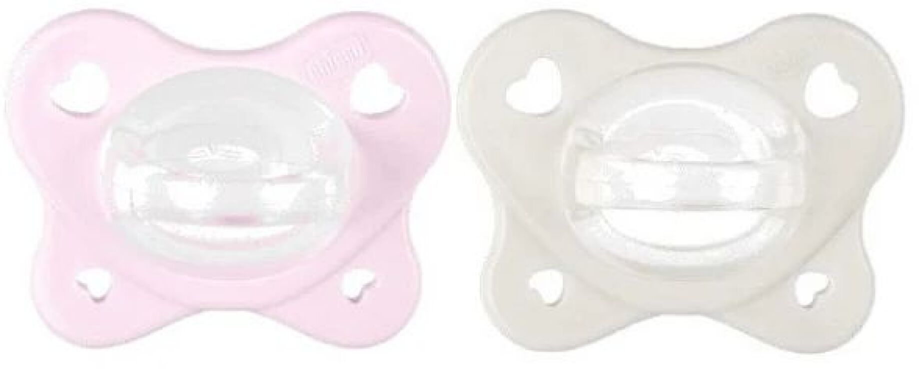 Chicco Πιπίλα Όλο Σιλικόνη PhysioForma Dual Soft Ροζ 2-6 Μηνών 2Τμχ (C60-73088-51) (0)