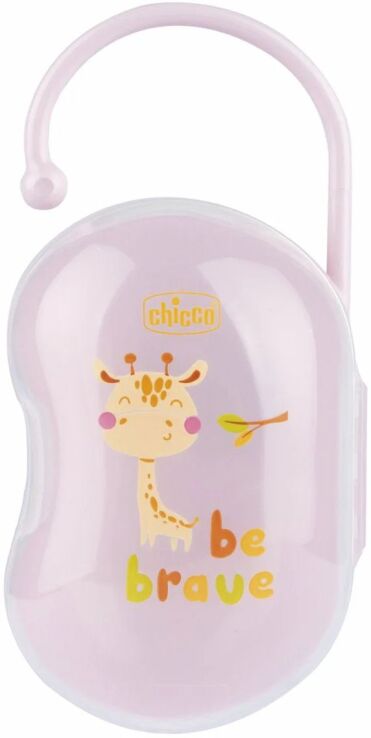 Chicco Θήκη Για 2 Πιπίλες-Ροζ (C80-00205-11) (0)