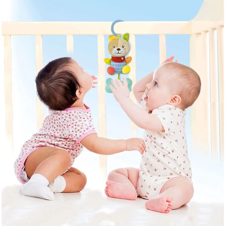 Baby Clementoni Κουδουνίστρα Μαλακό Σκυλάκι (1000-17443) (3)