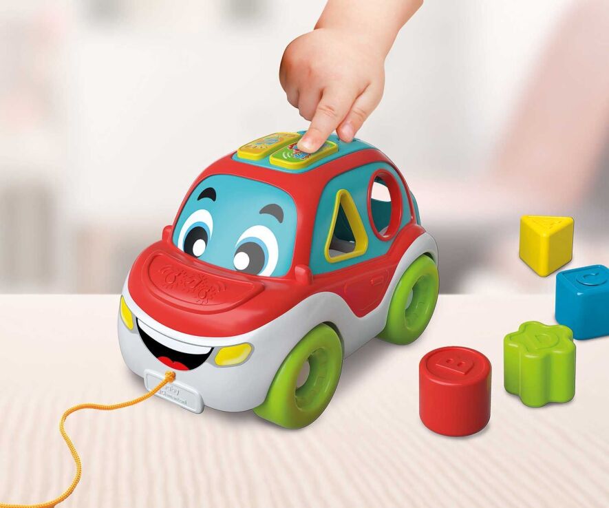 Baby Clementoni Αυτοκινητάκι Που Μιλάει (1000-63265) (2)