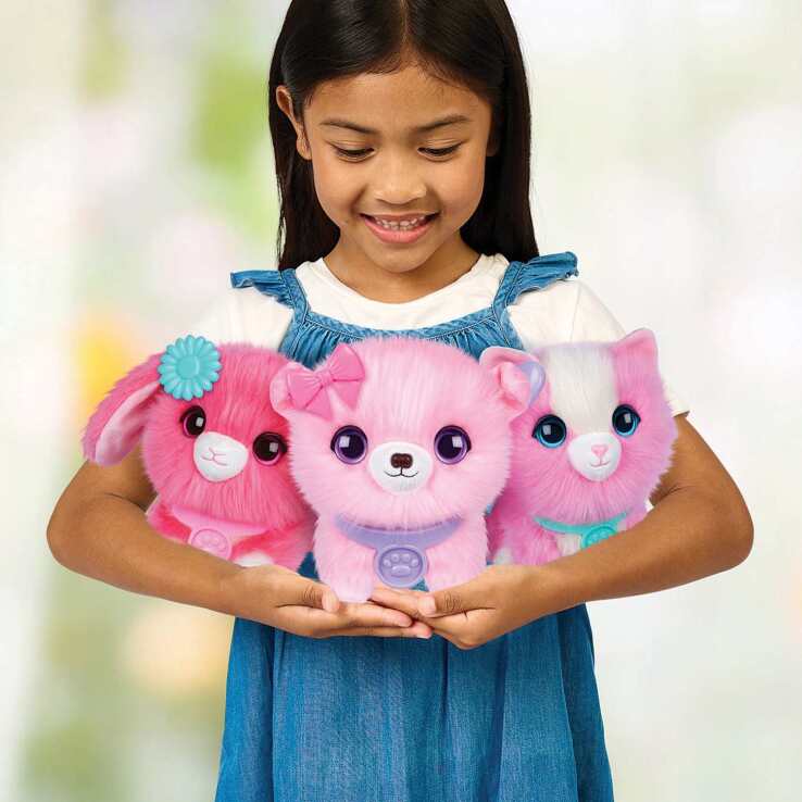 Λούτρινα Κουβαροζωάκια Βαλιτσάκι Ροζ-3 Σχέδια (1863-30326) (5)