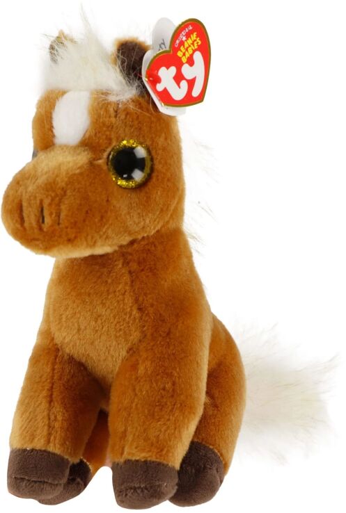 Λούτρινο Αλογάκι Καφέ Με Χαίτη 15cm (1607-37408) (0)