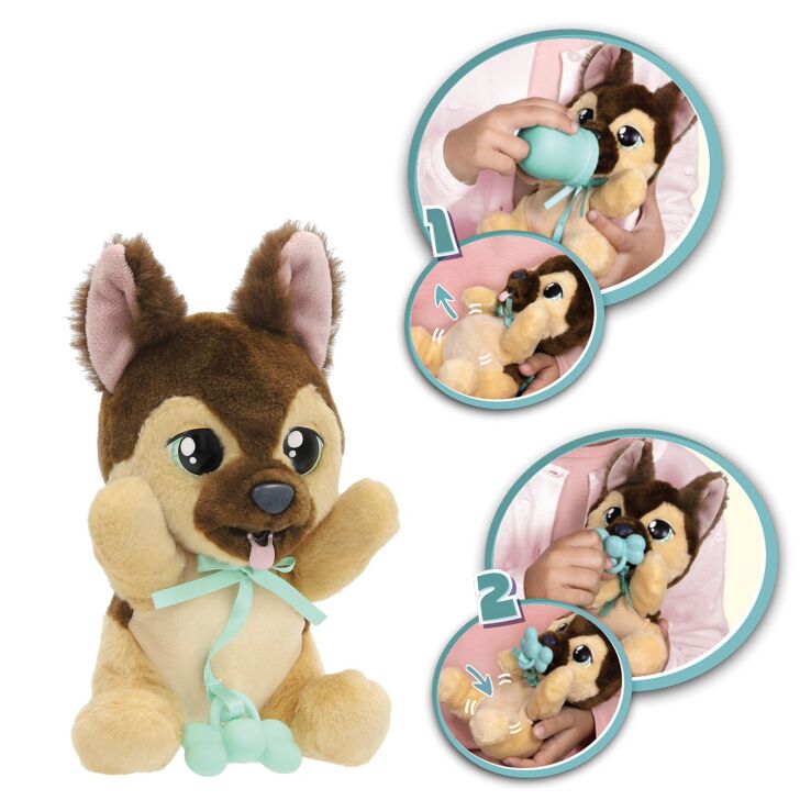 Λούτρινο Σκυλάκι Yummy Baby Paws-3 Σχέδια (1607-92635) (8)