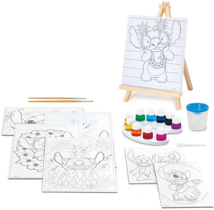 Μαθαίνω & Δημιουργώ Εργαστήριο Ζωγραφικής Ακουαρέλα-Stitch (1038-11048) (2)