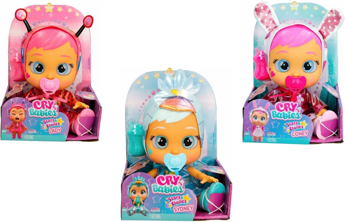 Λαμπάδα Κούκλα Cry Babies-Stars-3 Σχέδια (4104-91136) (2)