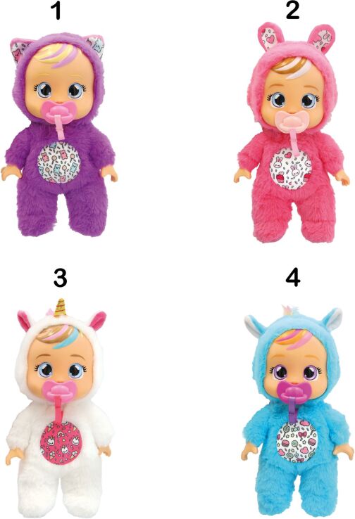 Κούκλα Cry Babies-Tiny Cuddles Soft Scents-4 Σχέδια (4104-93136) (1)