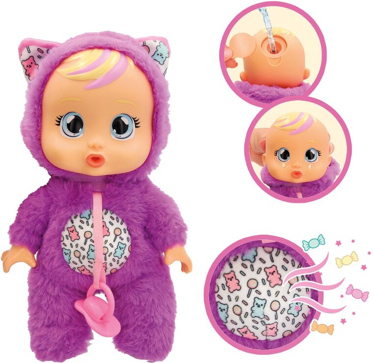Κούκλα Cry Babies-Tiny Cuddles Soft Scents-4 Σχέδια (4104-93136) (5)