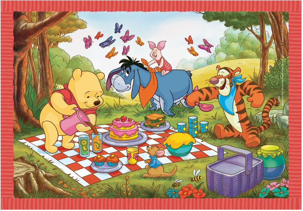 Παζλ 4 In 1 Winnie The Pooh (1200-21514) (2)