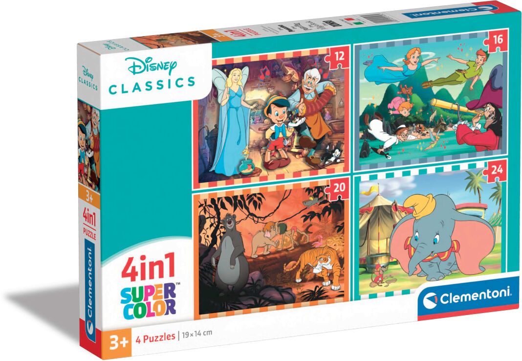 Παζλ 4 In 1 Disney Classic (1200-21523) (0)